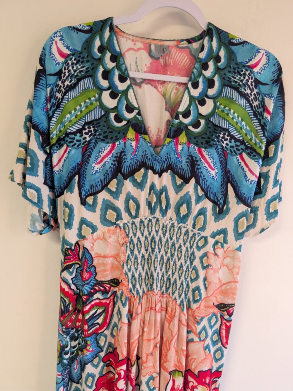 Anthropologie Bl^nk London Tatiana Kaftan Dress - Picture 4 of 13